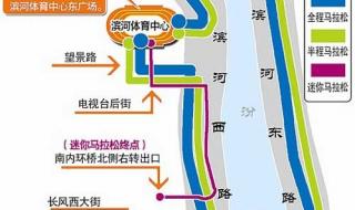 武汉马拉松2023路线图